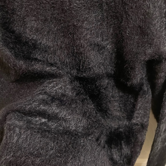 ZARA FUZZY MOCK NECK SWEATER - Picture 2 of 5